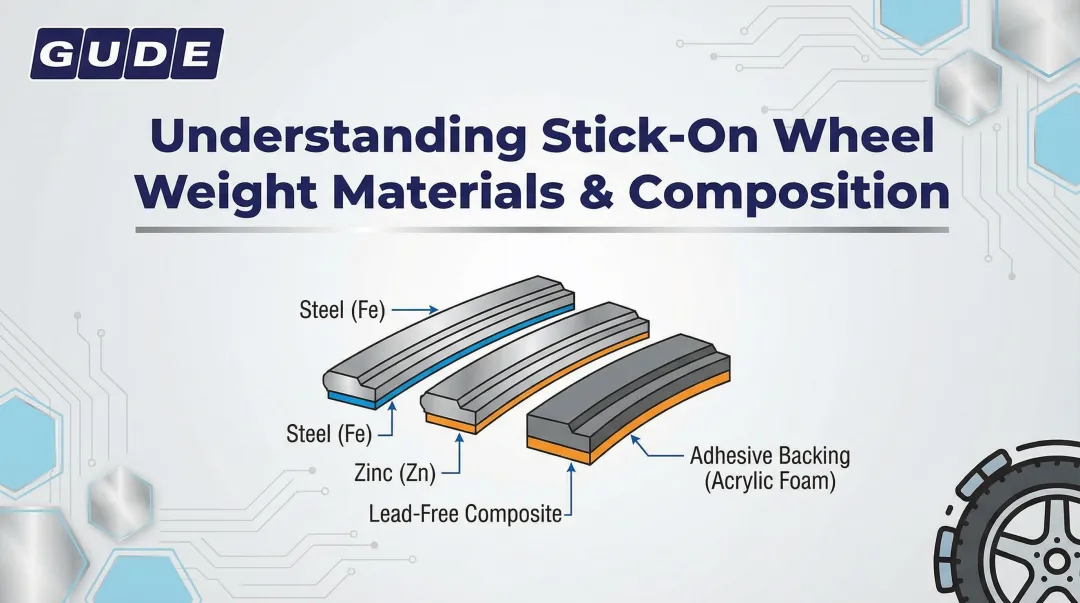 Understanding Stick-On Wheel Weight Materials & Composition