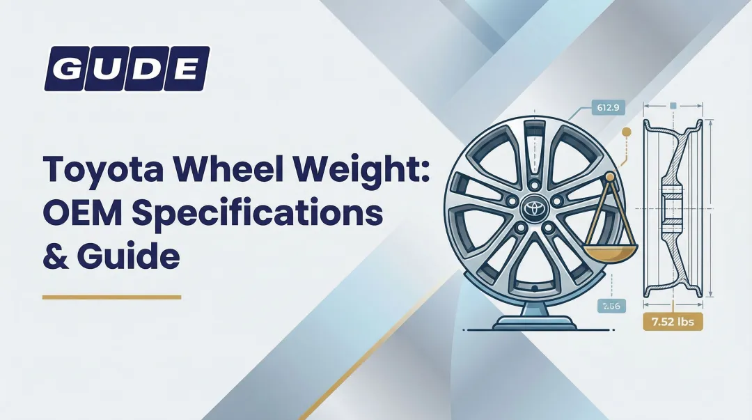 Toyota Wheel Weight: OEM Specifications & Guide