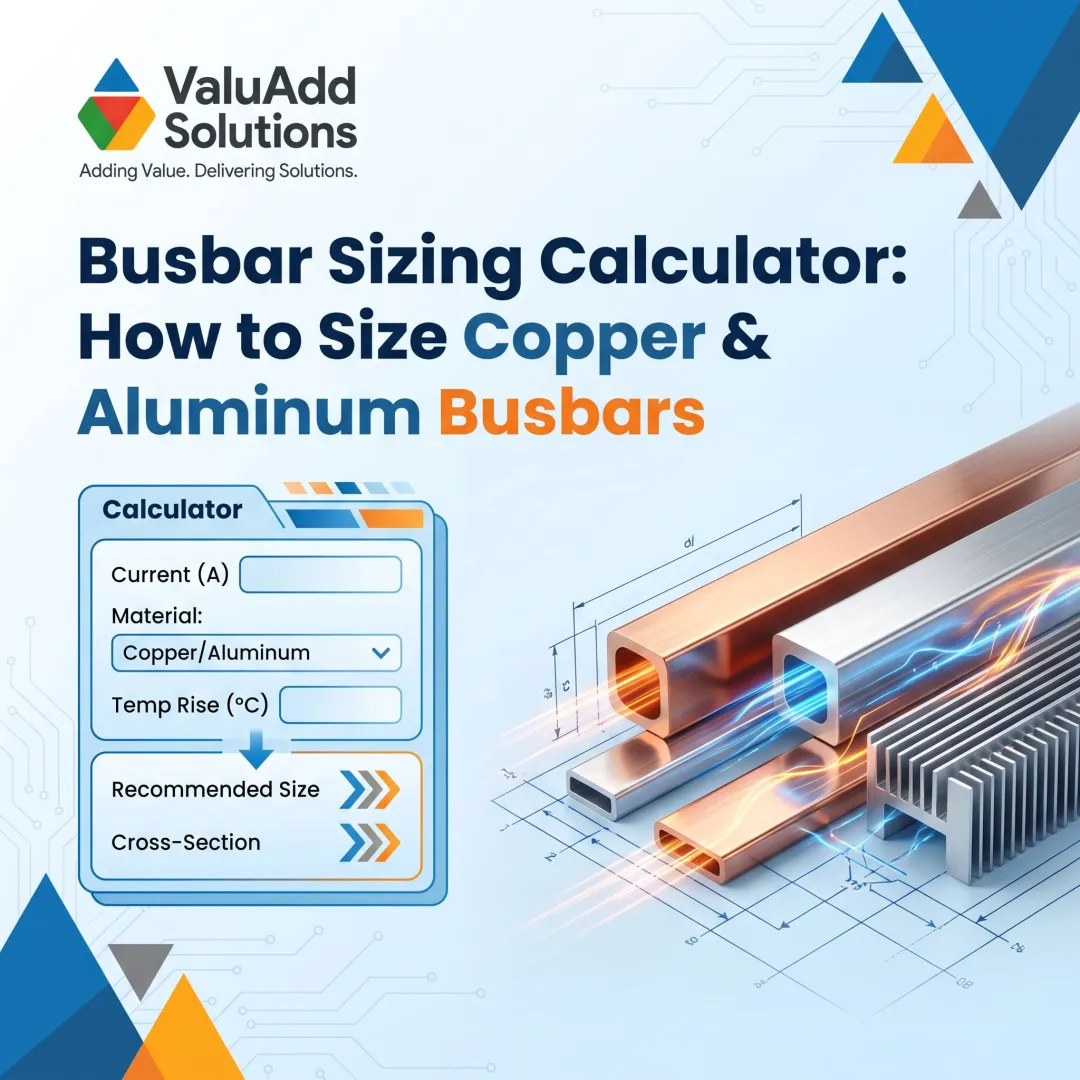 Busbar Sizing Calculator: How to Size Copper & Aluminum Busbars
