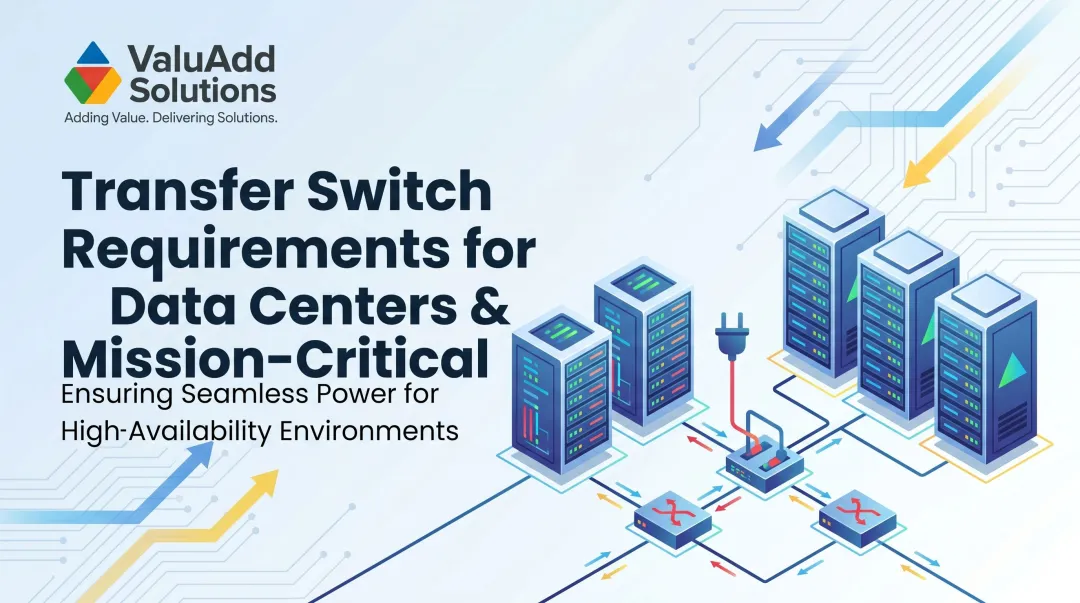 Transfer Switch Requirements for Data Centers & Mission-Critical
