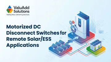 Motorized DC Disconnect Switches for Remote Solar/ESS Applications