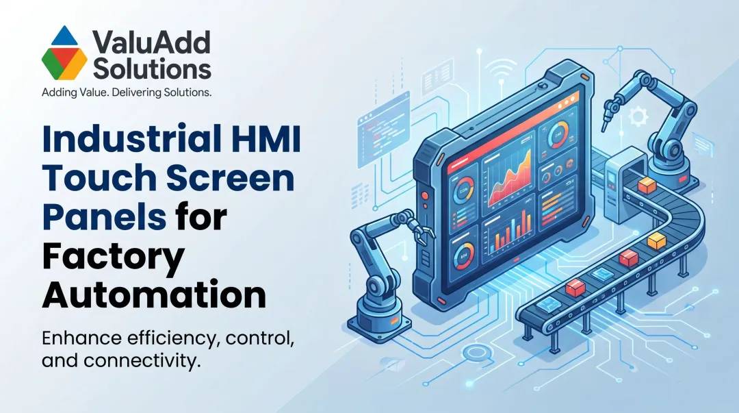 Industrial HMI Touch Screen Panels for Factory Automation