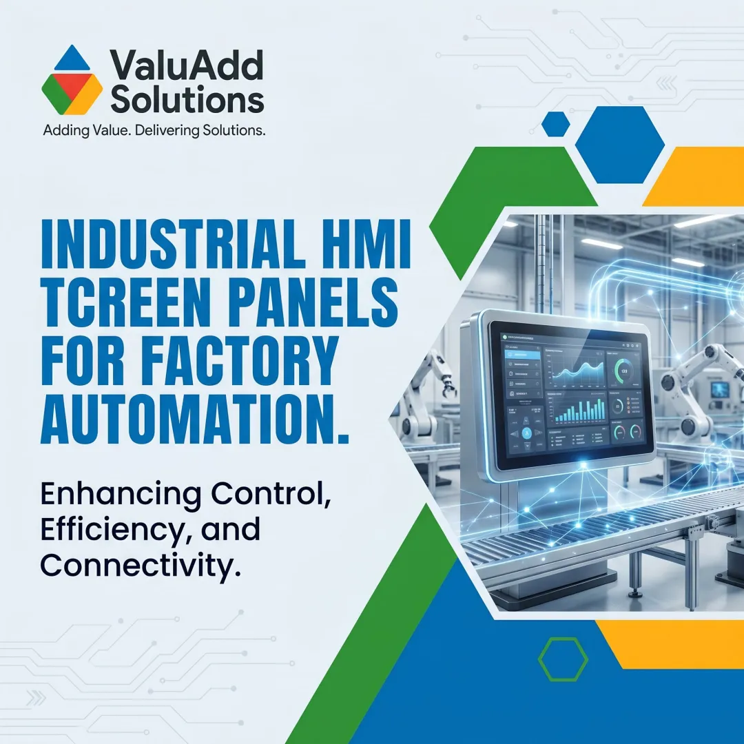 Industrial HMI Touch Screen Panels for Factory Automation
