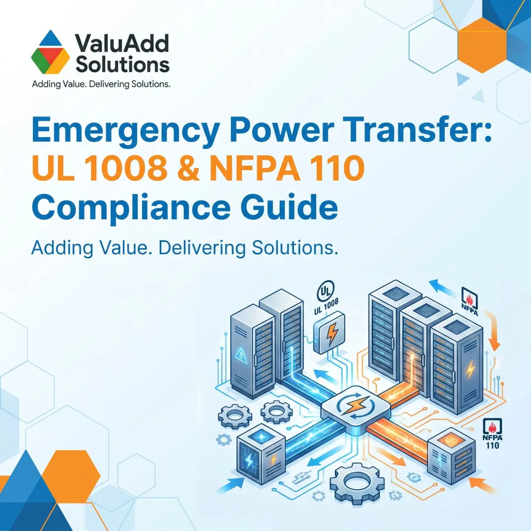 Emergency Power Transfer: UL 1008 & NFPA 110 Compliance Guide