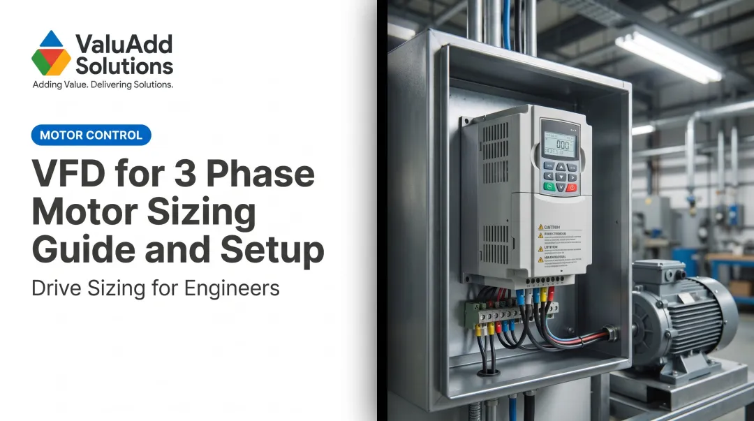 VFD for 3 Phase Motor Sizing Guide and Setup