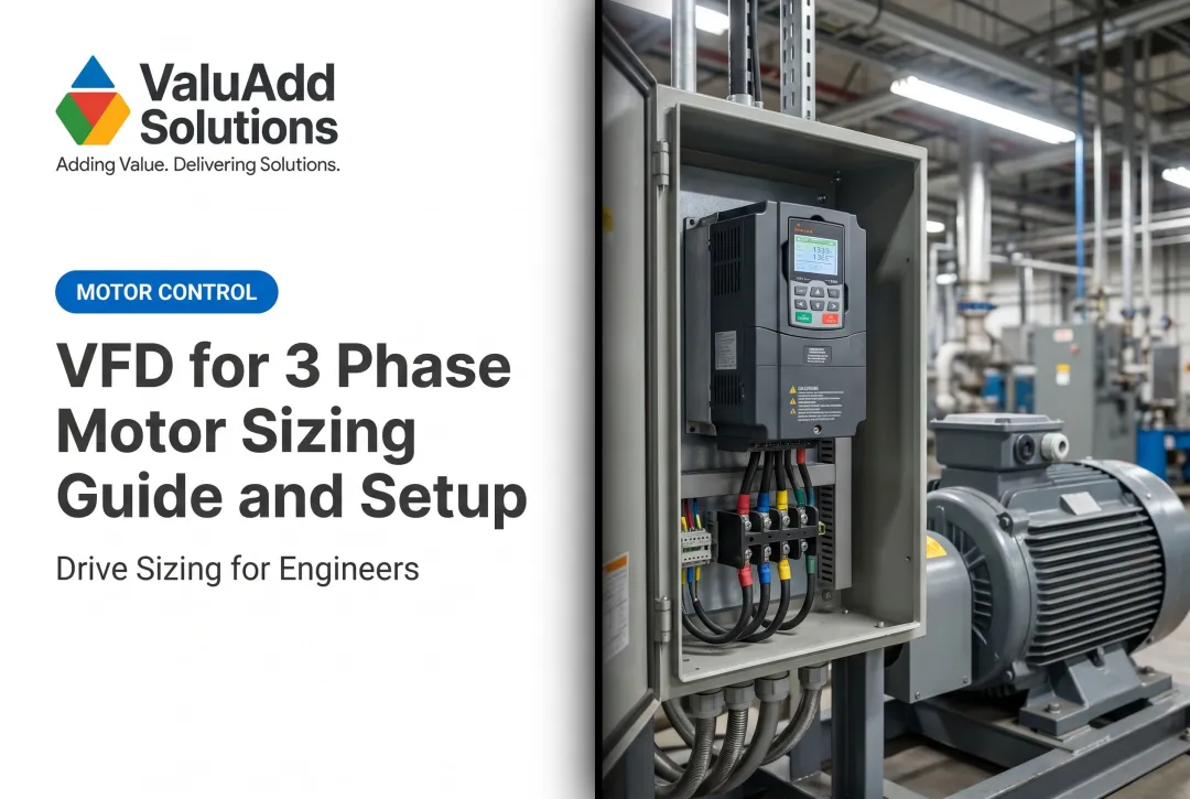 VFD for 3 Phase Motor Sizing Guide and Setup