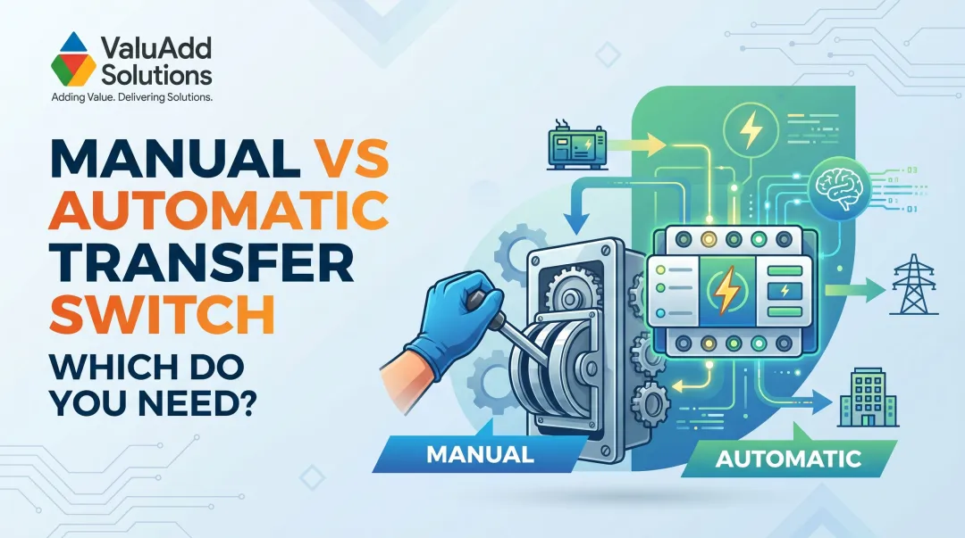 Manual vs Automatic Transfer Switch: Which Do You Need?