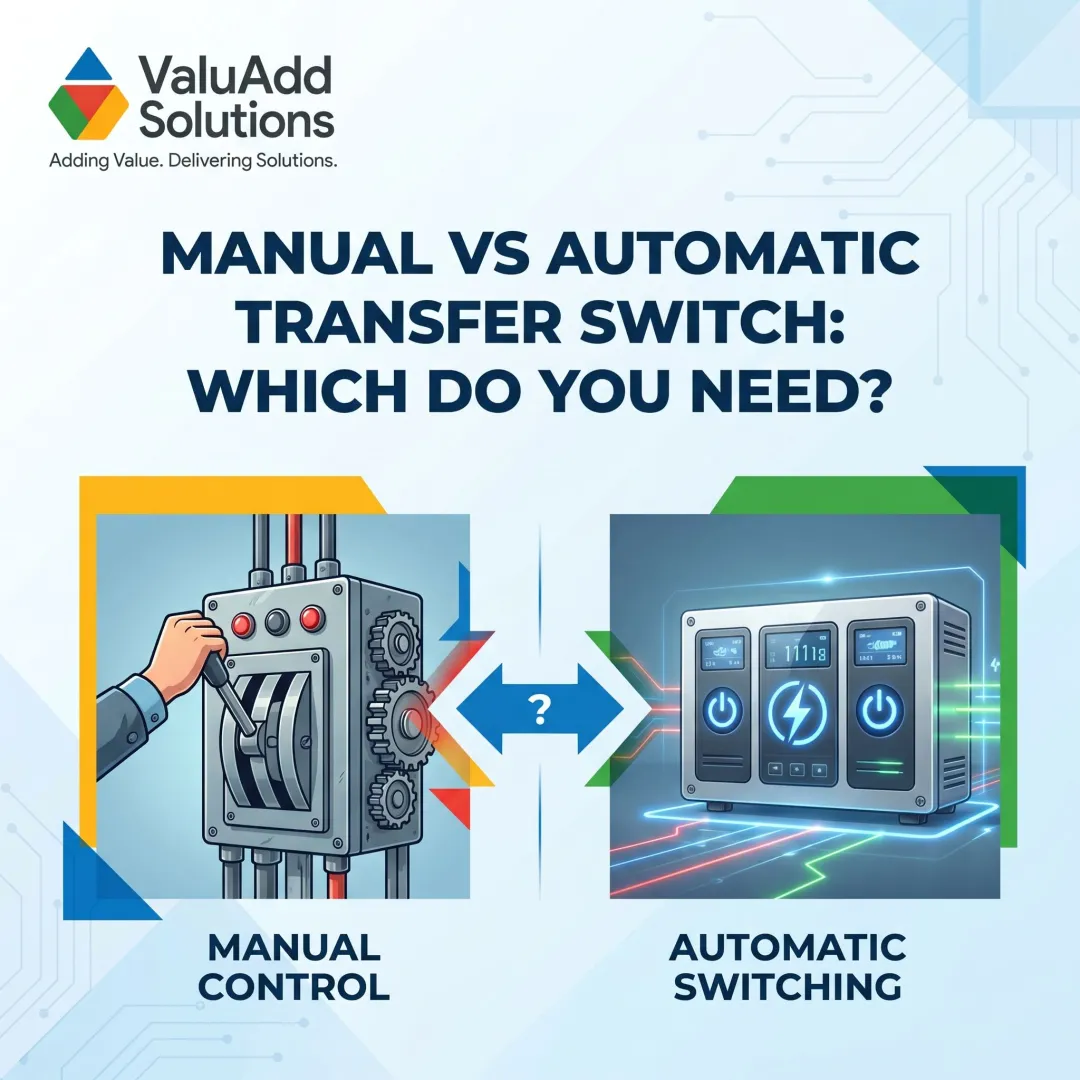 Manual vs Automatic Transfer Switch: Which Do You Need?