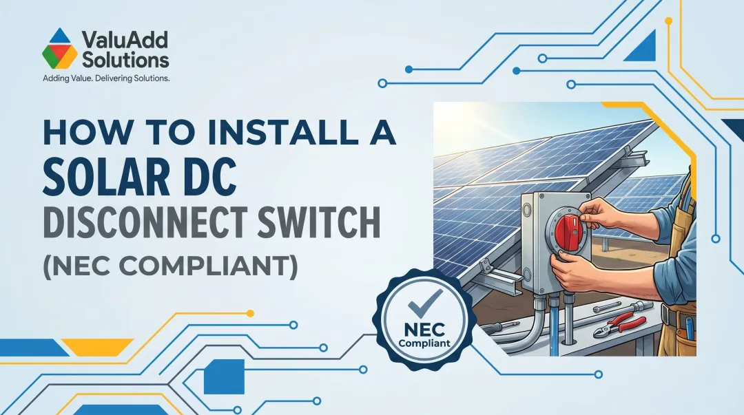 How to Install a Solar DC Disconnect Switch (NEC Compliant)