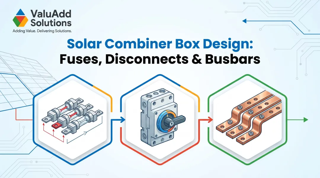 Solar Combiner Box Design: Fuses, Disconnects & Busbars
