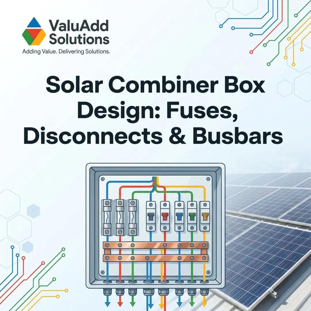 Solar Combiner Box Design: Fuses, Disconnects & Busbars