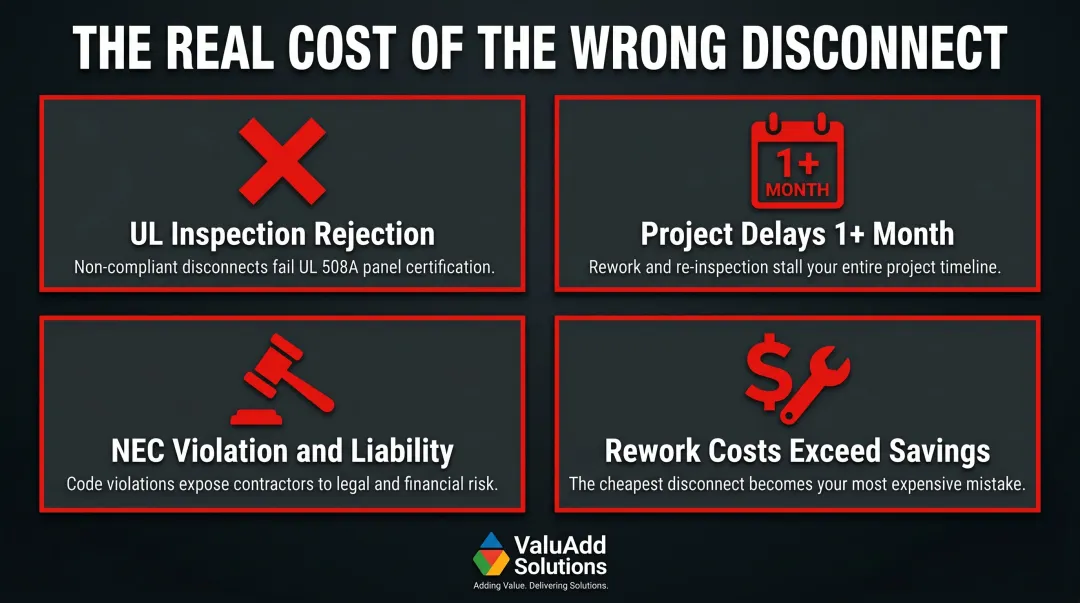 Four consequences of UL 508 misapplication in feeder circuits cost and compliance risks