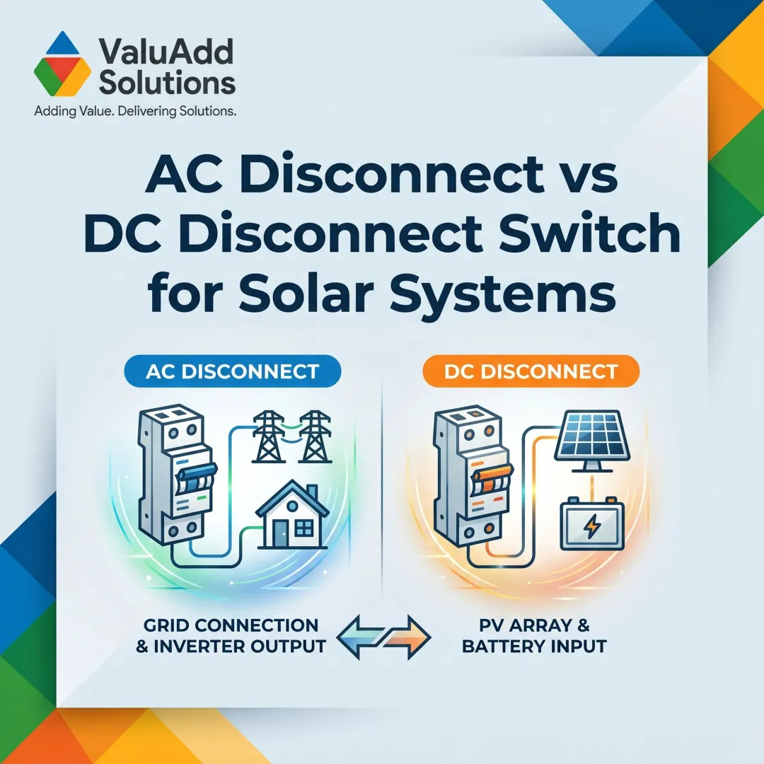 AC Disconnect vs DC Disconnect Switch for Solar Systems
