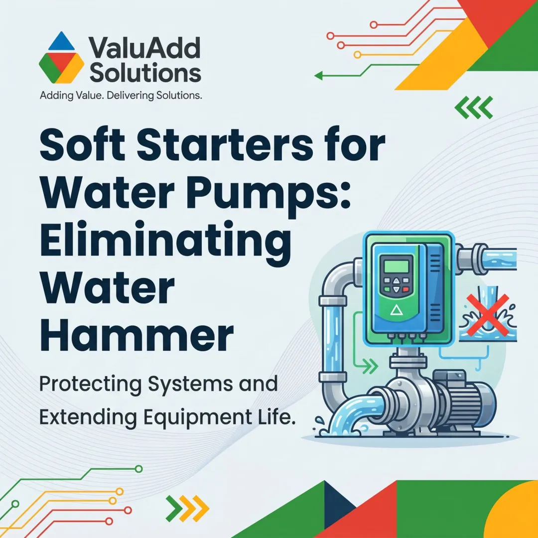 Soft Starters for Water Pumps: Eliminating Water Hammer