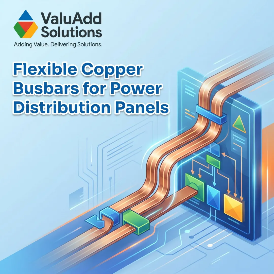 Flexible Copper Busbars for Power Distribution Panels