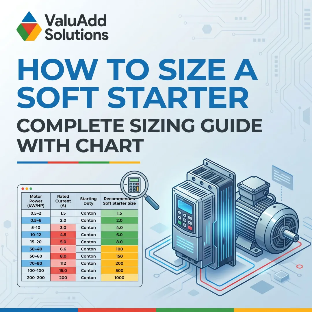 How to Size a Soft Starter: Complete Sizing Guide with Chart