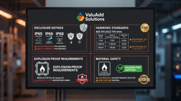 Mining motor control compliance standards explosion-proof MSHA IEEE 519 UL certification overview
