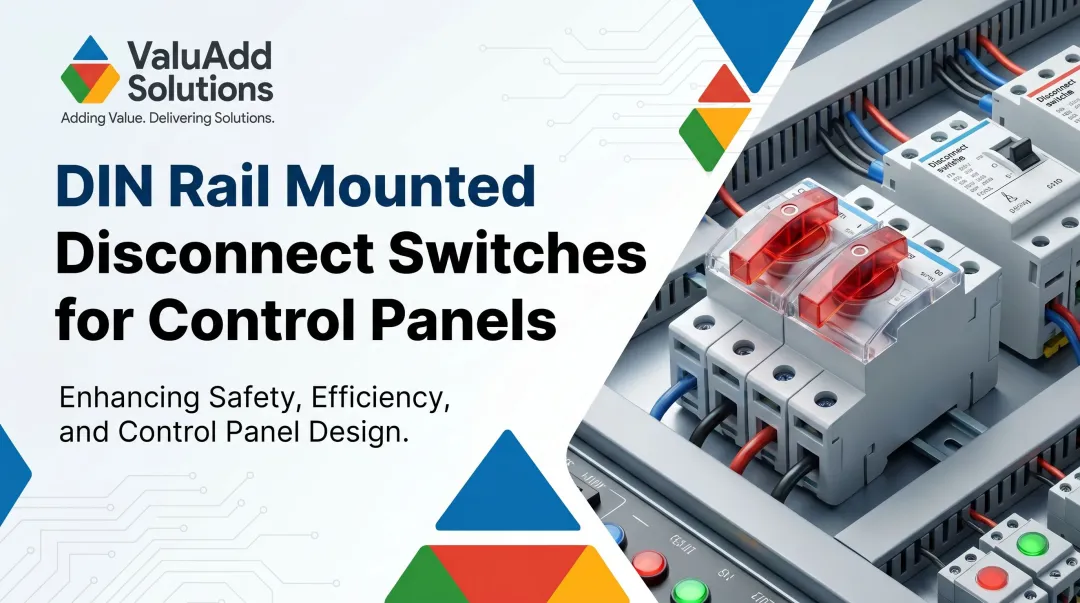 DIN Rail Mounted Disconnect Switches for Control Panels