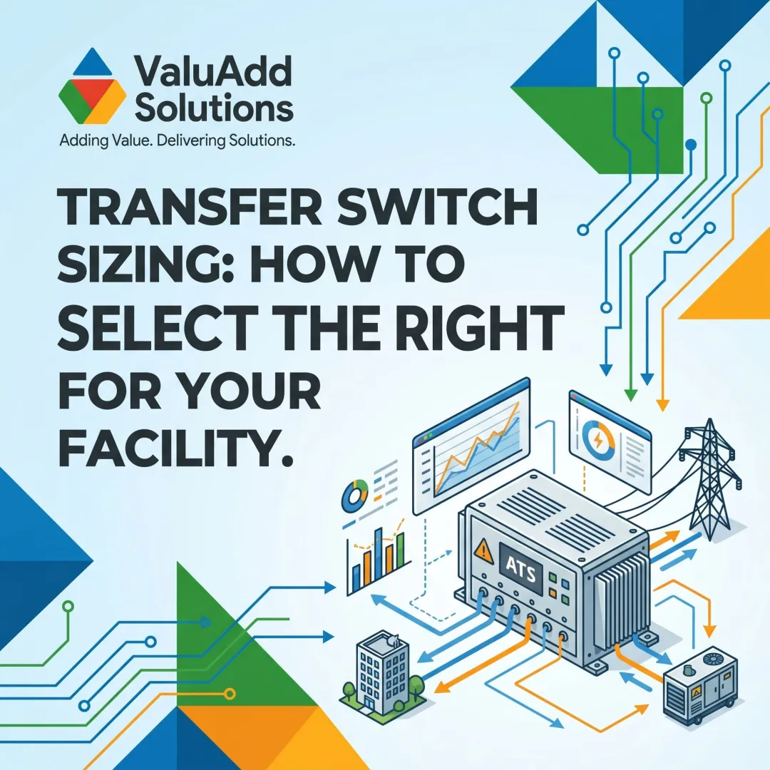 Transfer Switch Sizing: How to Select the Right ATS for Your Facility