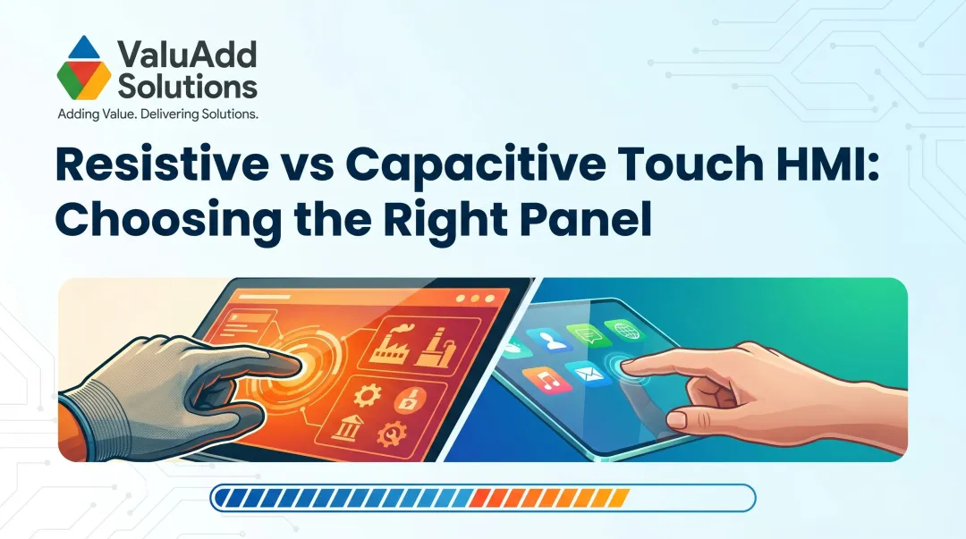 Resistive vs Capacitive Touch HMI: Choosing the Right Panel
