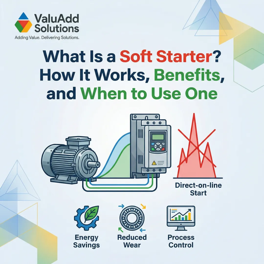 What Is a Soft Starter? How It Works, Benefits, and When to Use One