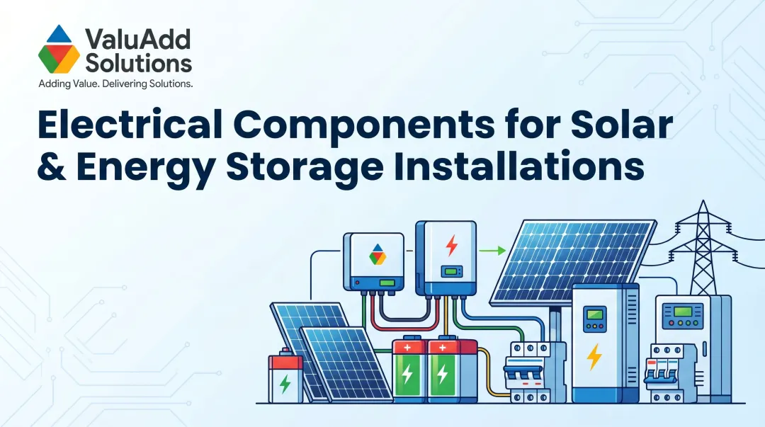 Electrical Components for Solar & Energy Storage Installations