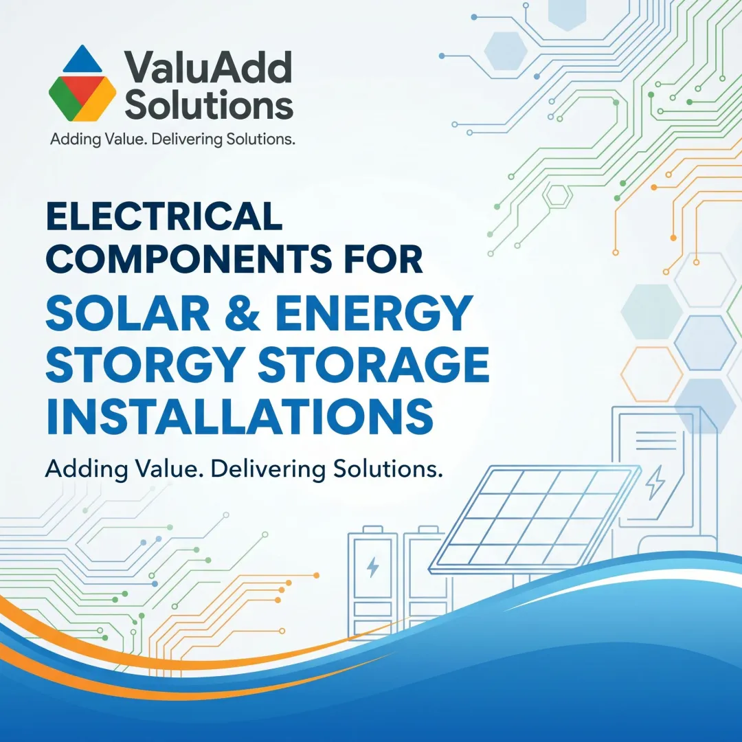 Electrical Components for Solar & Energy Storage Installations