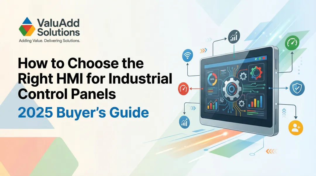 Cover image for How to Choose the Right HMI for Industrial Control Panels (2025 Buyer's Guide)