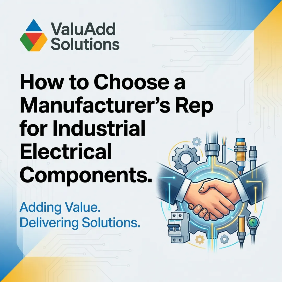 How to Choose a Manufacturer's Rep for Industrial Electrical Components