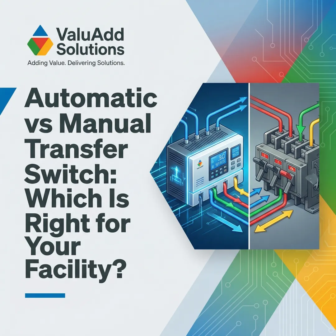 Automatic vs Manual Transfer Switch: Which Is Right for Your Facility?