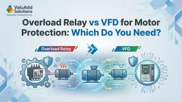 Cover image for Overload Relay vs VFD for Motor Protection: Which Do You Need?