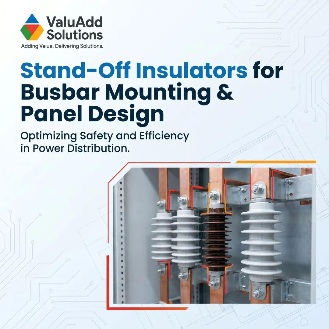 Stand-Off Insulators for Busbar Mounting & Panel Design