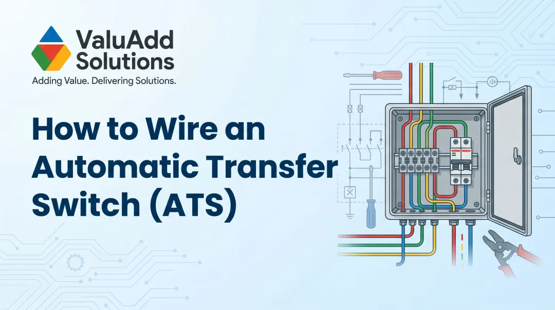 How to Wire an Automatic Transfer Switch (ATS)