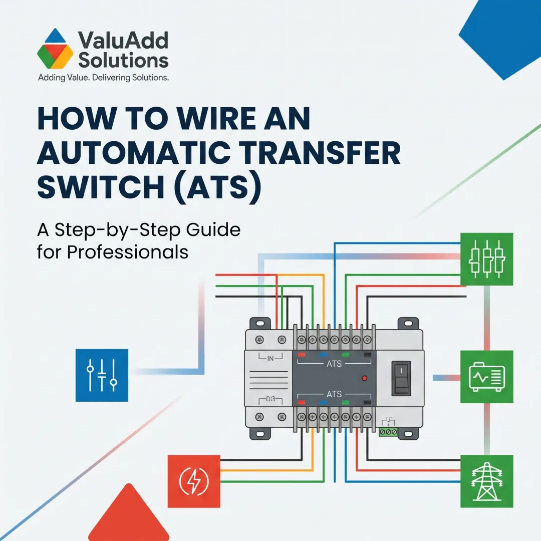 How to Wire an Automatic Transfer Switch (ATS)