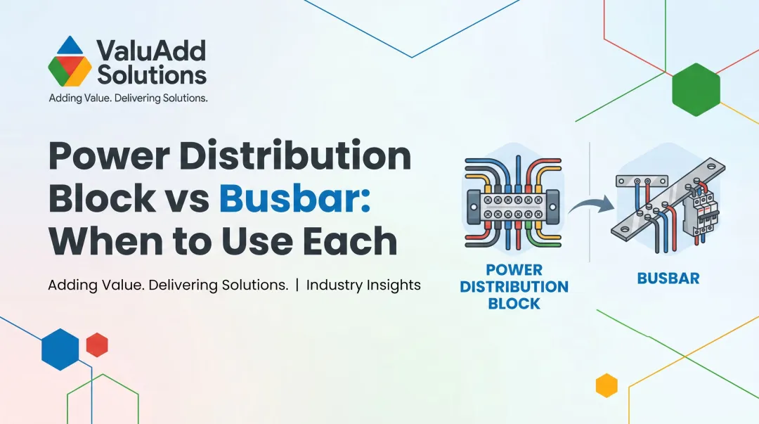 Power Distribution Block vs Busbar: When to Use Each