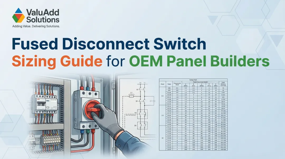 Cover image for Fused Disconnect Switch Sizing Guide for OEM Panel Builders