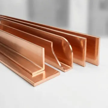 Custom fabricated copper busbars for industrial electrical distribution