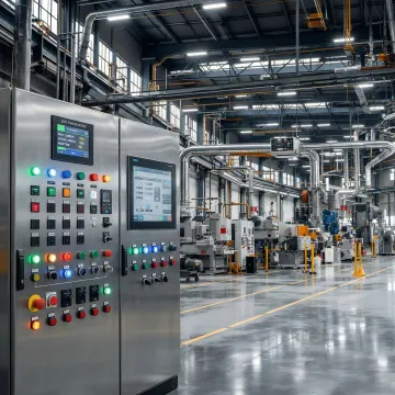 Industrial soft starter installation in South Carolina manufacturing facility