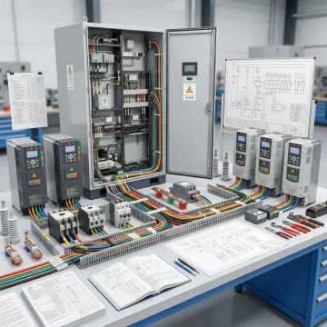 Industrial electrical components and control systems for Virginia manufacturing facilities