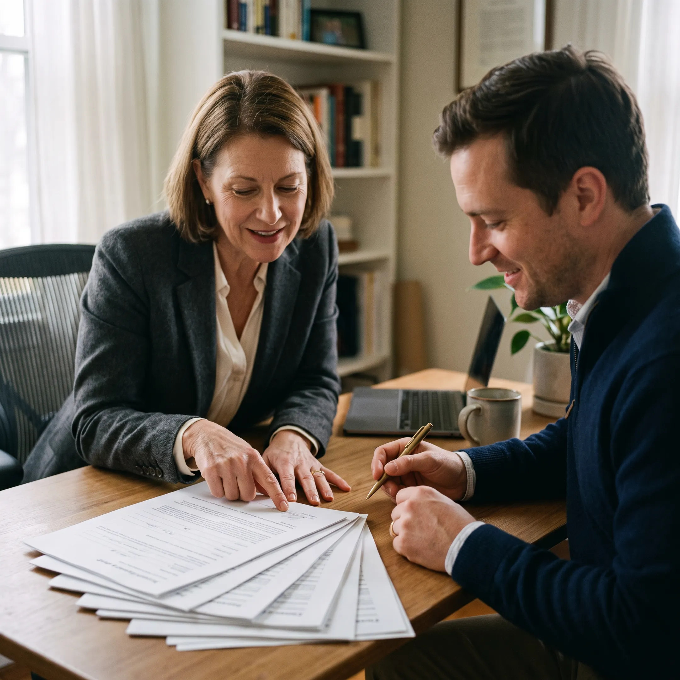 Consultant helping a non-resident alien prepare U.S. banking documents