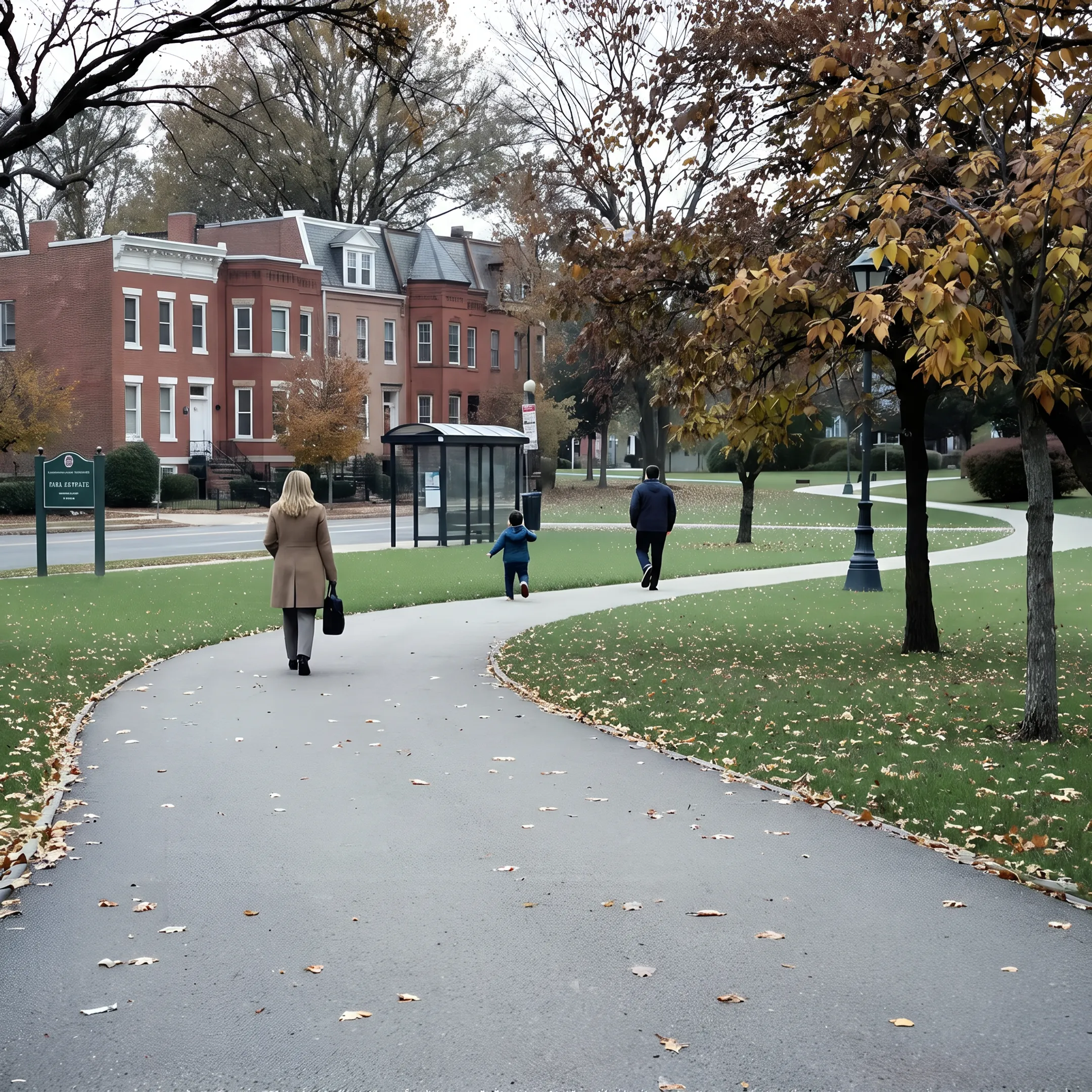 Relocation consultant guiding expat family through Washington, DC neighborhood orientation