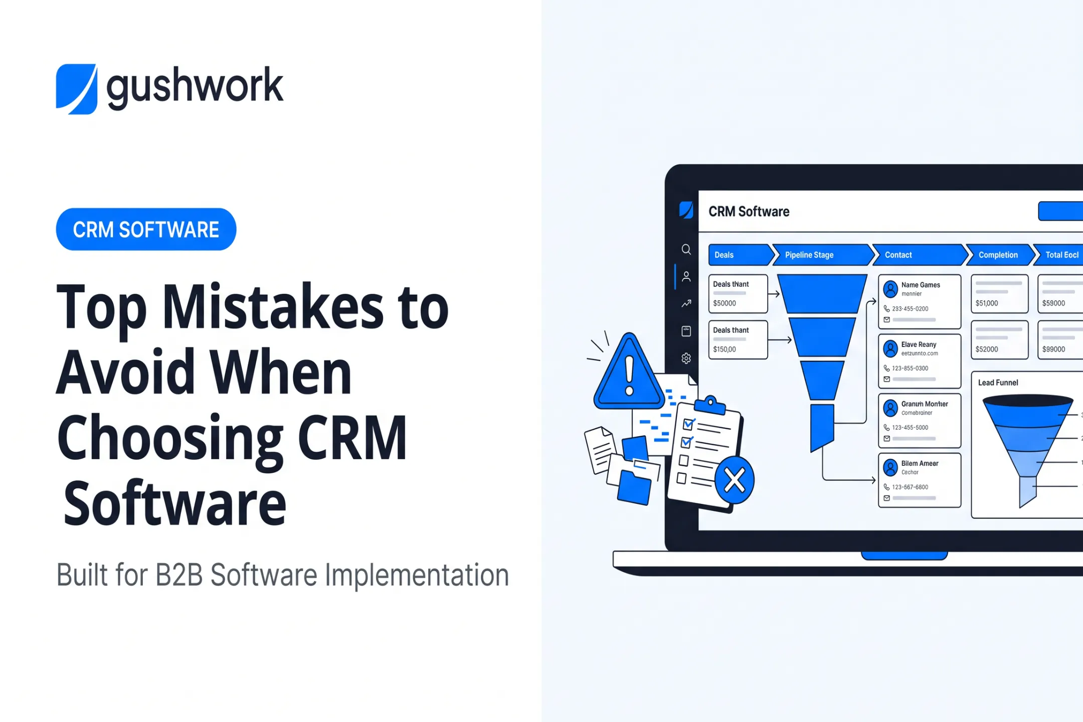 Top Mistakes to Avoid When Choosing CRM Software