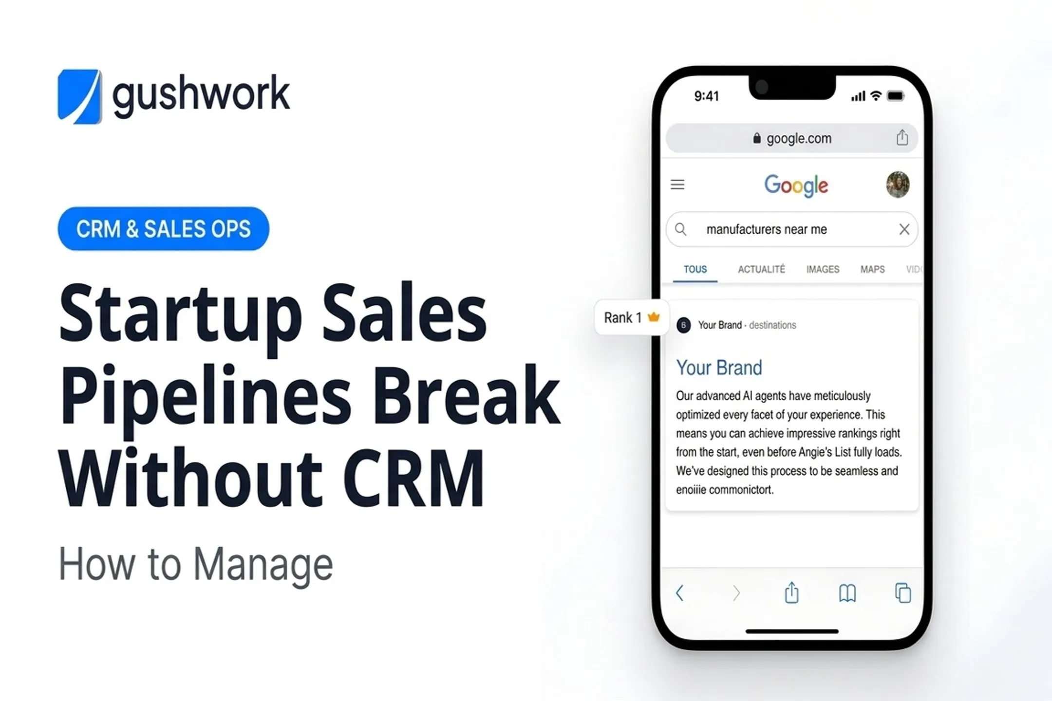 Startup Sales Pipelines Break Without CRM: How to Manage