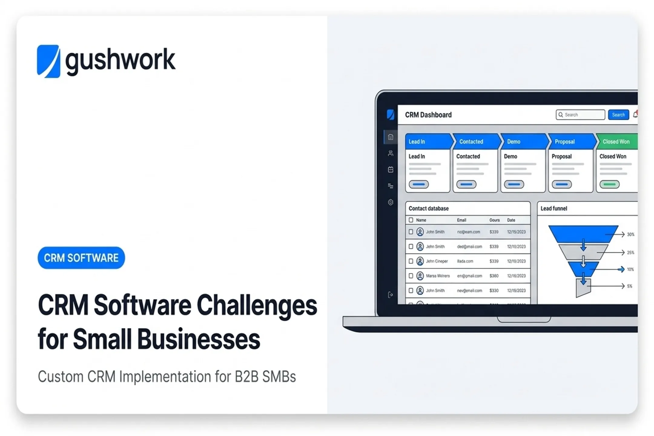 CRM Software Challenges for Small Businesses