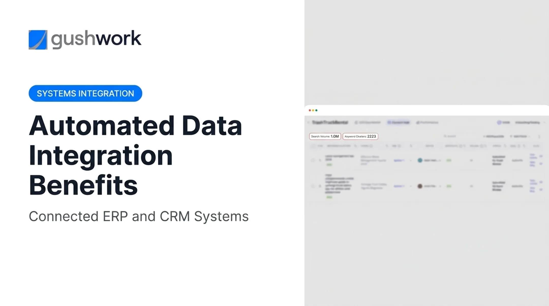 Automated Data Integration Benefits