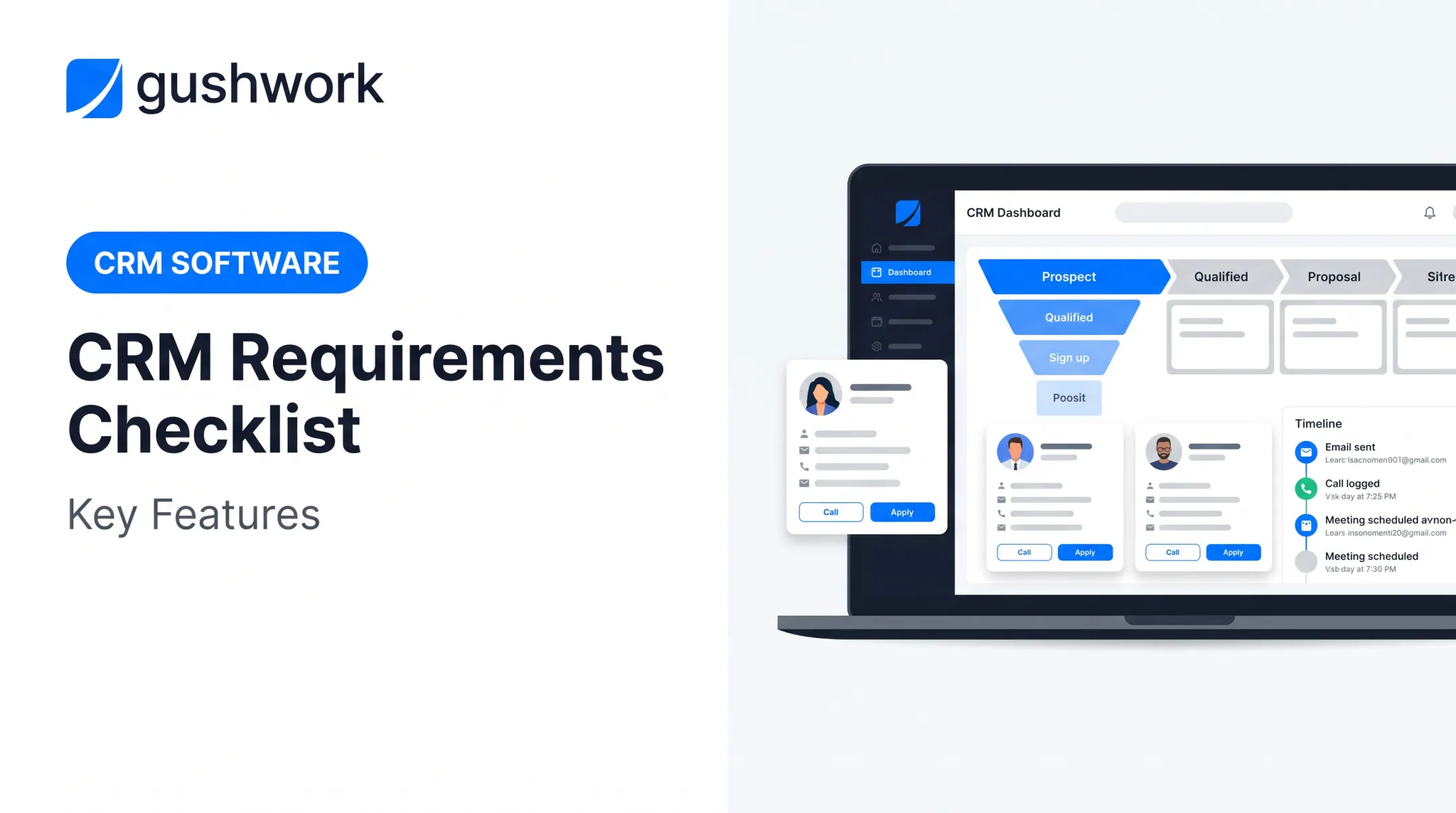 CRM Requirements Checklist and Key Features