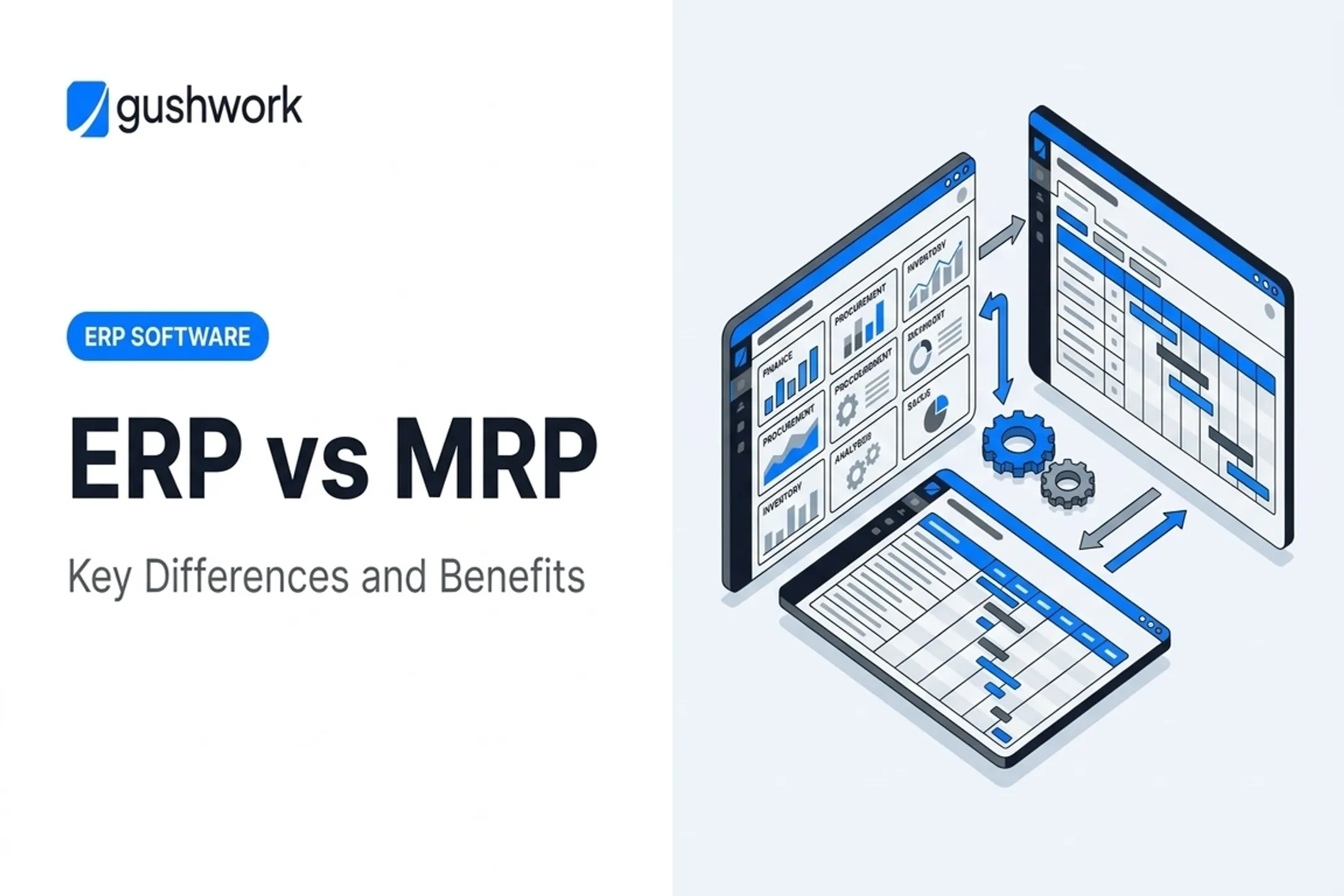 ERP vs MRP: Key Differences and Benefits