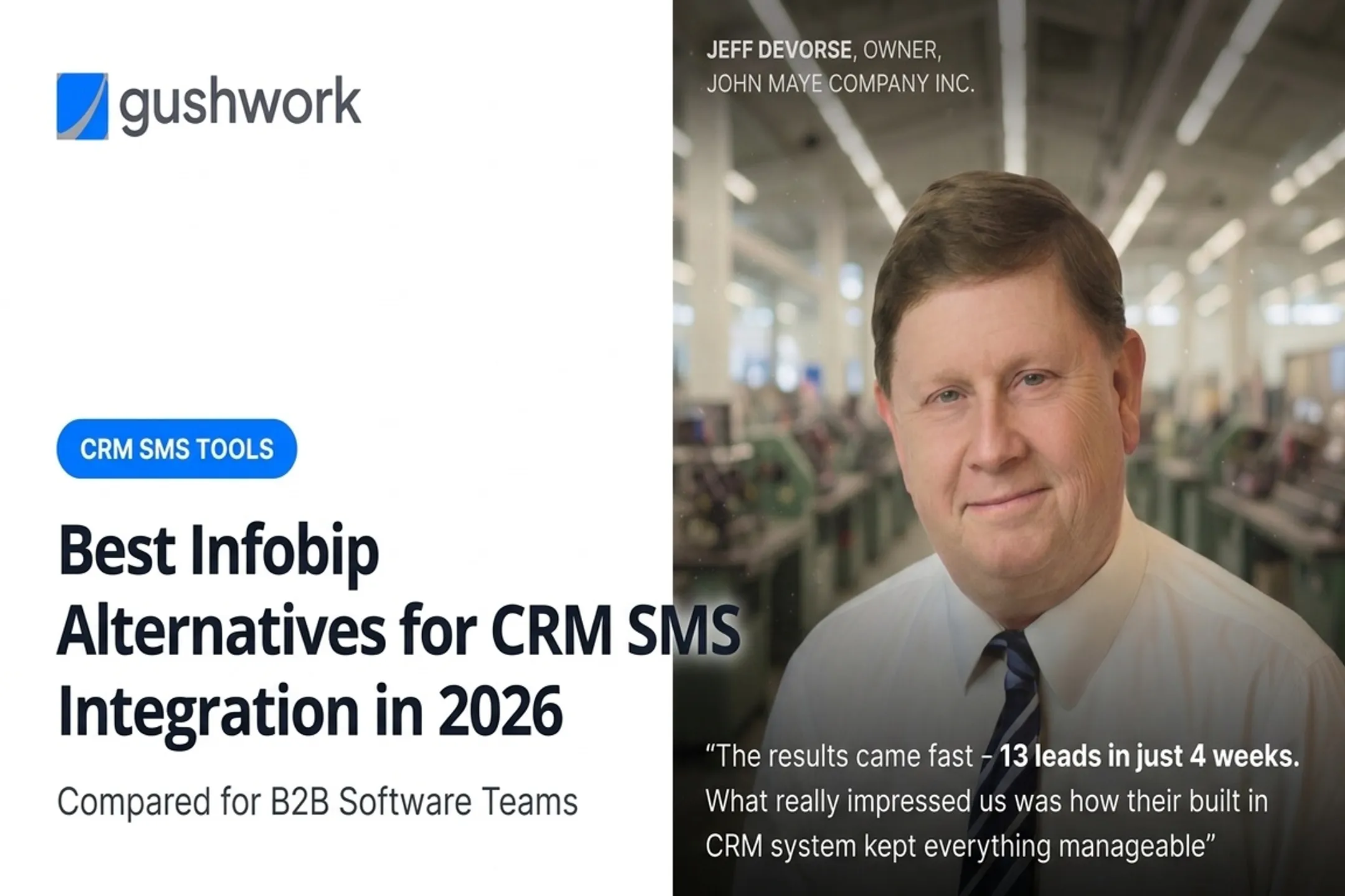 Best Infobip Alternatives for CRM SMS Integration in 2026