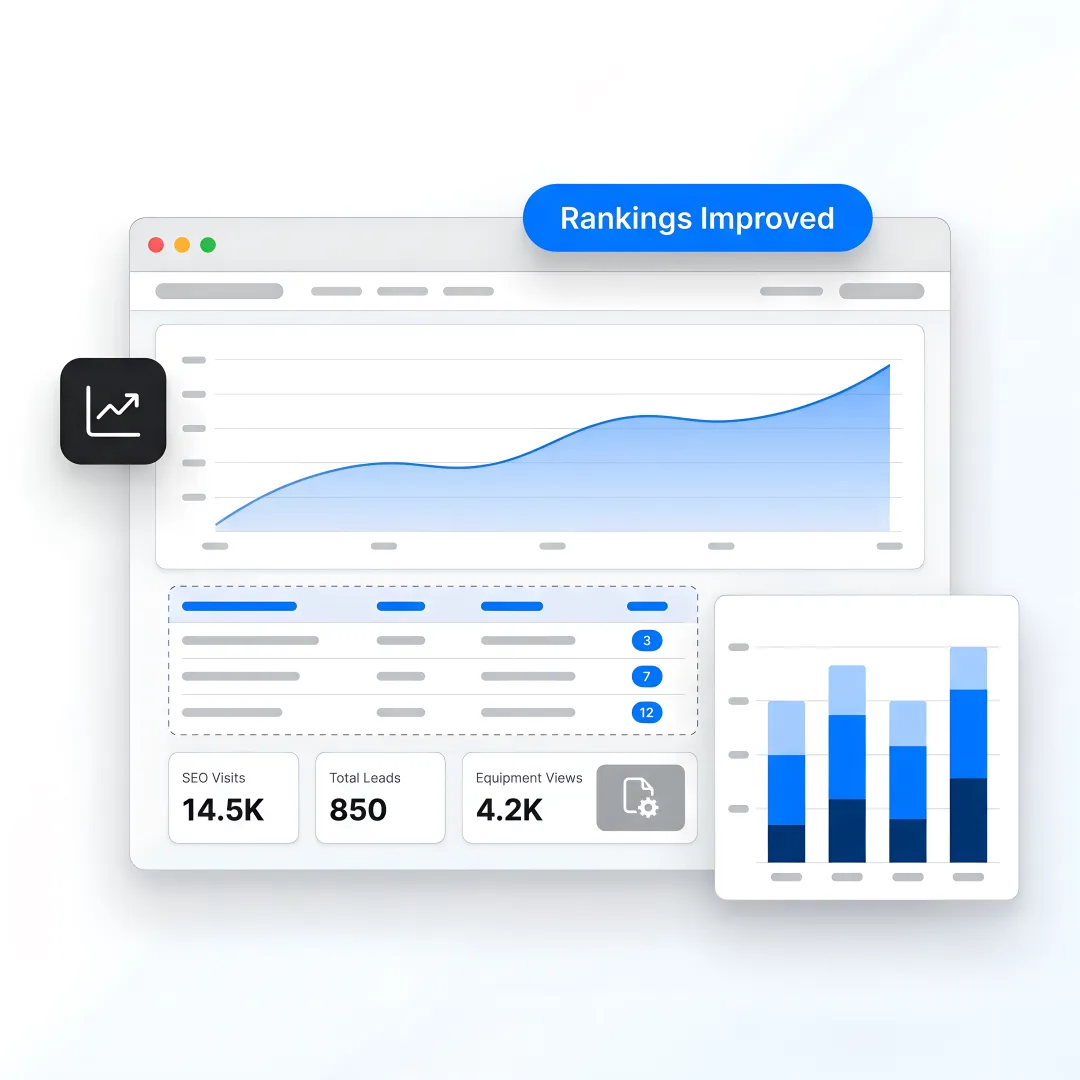 Machinery SEO Services for Equipment Companies