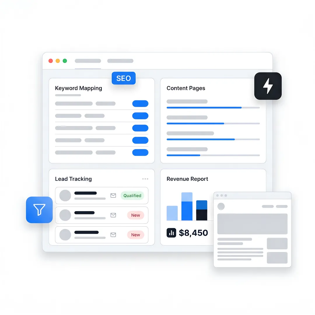 SEO lead generation workflow for remodelers